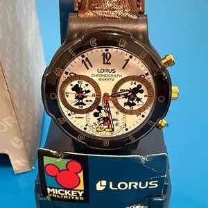 Lorus Mickey Mouse Chronograph Watch